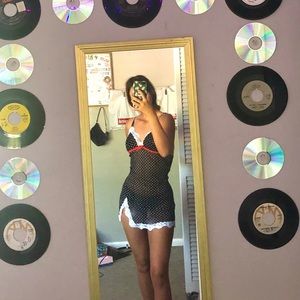 Y2k vintage slip dress